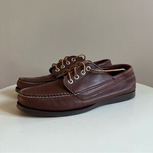 LL Bean Camp Moccasin with Goodyear Sole
